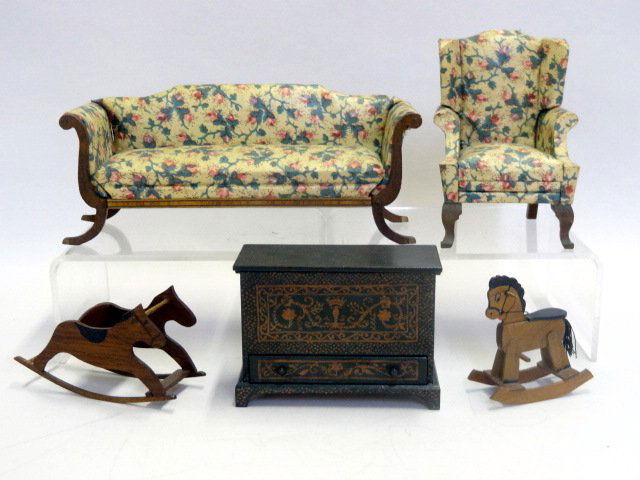 Artist Dollhouse Furniture (1 of 2)