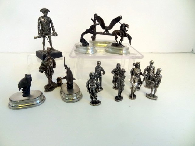 Miniature Bronzes on Bases (1 of 2)