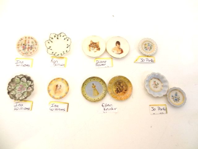 Dollhouse Miniature Plates (1 of 4)