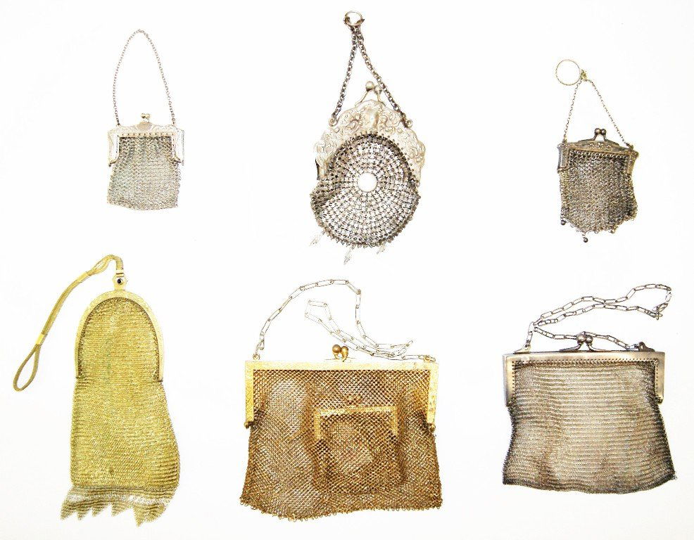 Six Metal Mesh Purses (1 of 7)