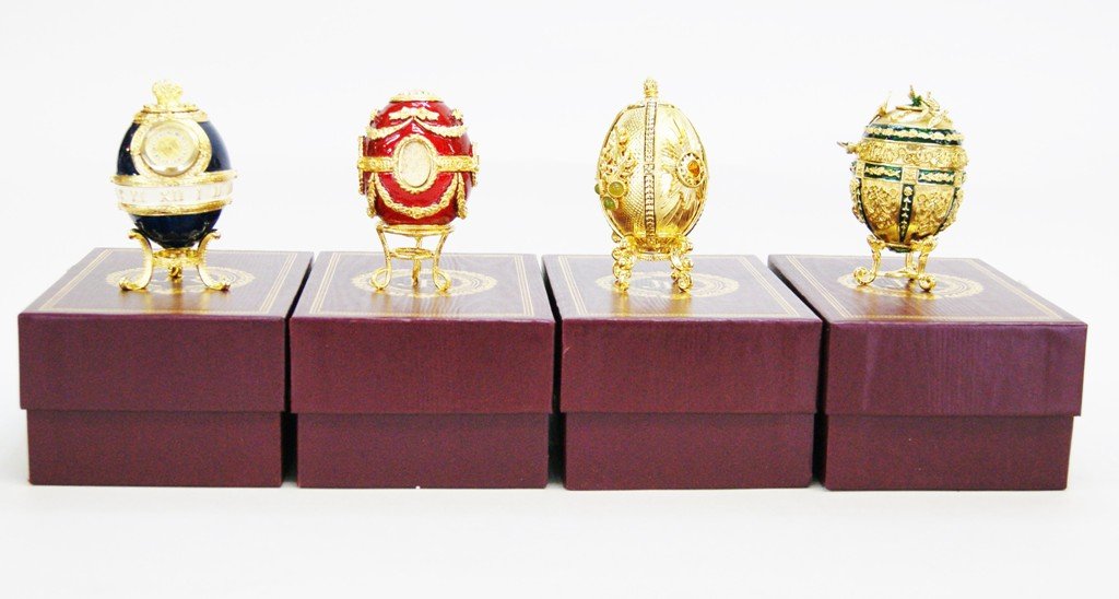 Joan Rivers Four Imperial Treasure Eggs (1 of 5)