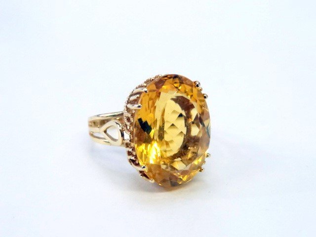 14kt Citrine Ring (1 of 1)