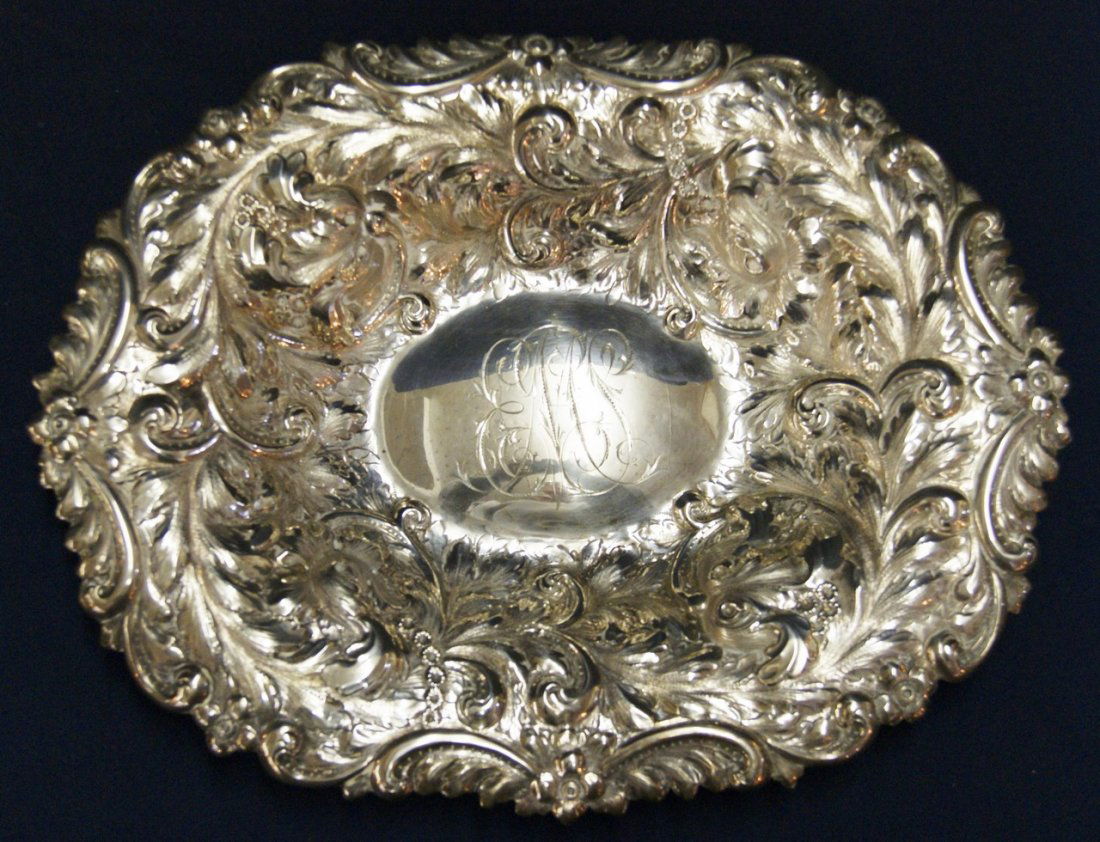 Caldwell Sterling Repousse Bowl (1 of 3)
