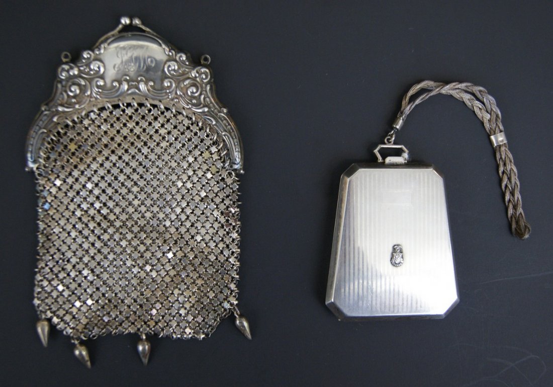 Sterling Purse & Compact (1 of 8)