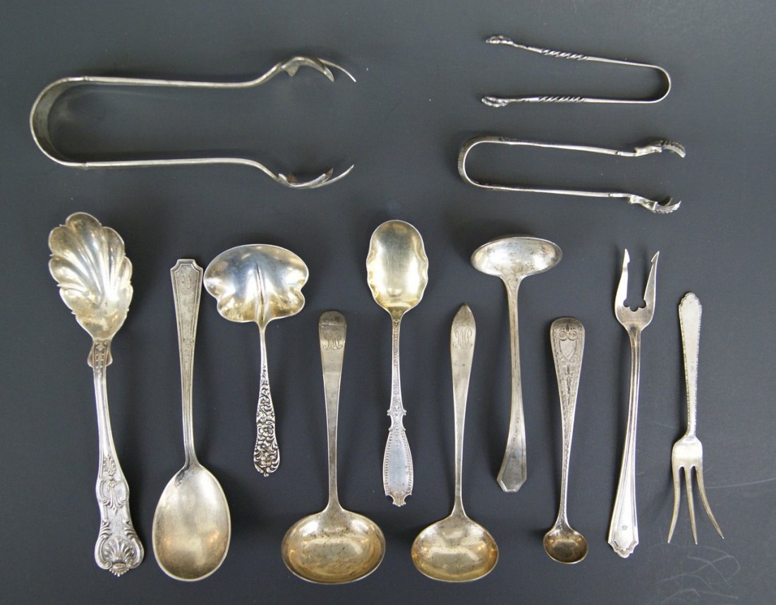 13 Small Sterling Serving Pieces (1 of 5)