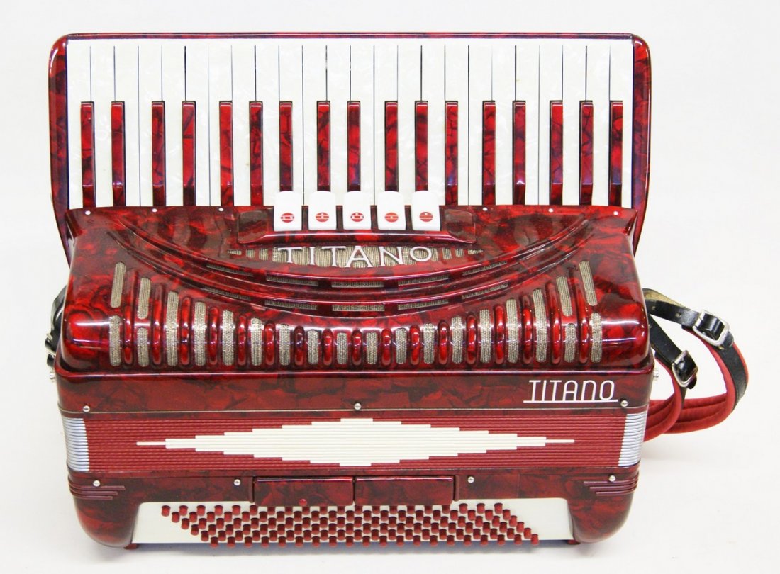 Vintage Titano Accordian With Case (1 of 8)