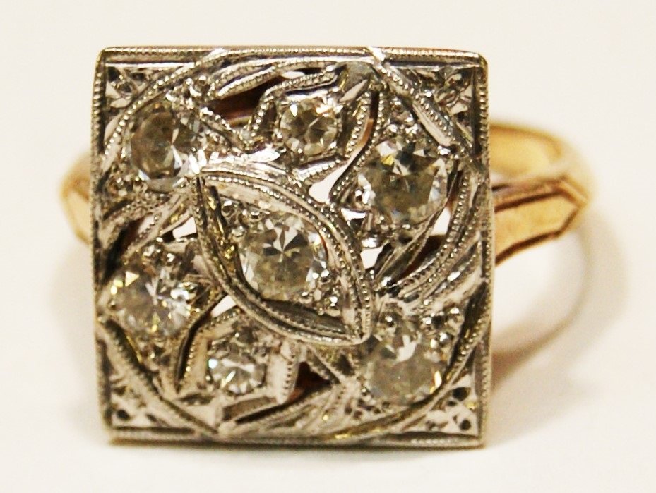 14kt Diamond Ring (1 of 2)