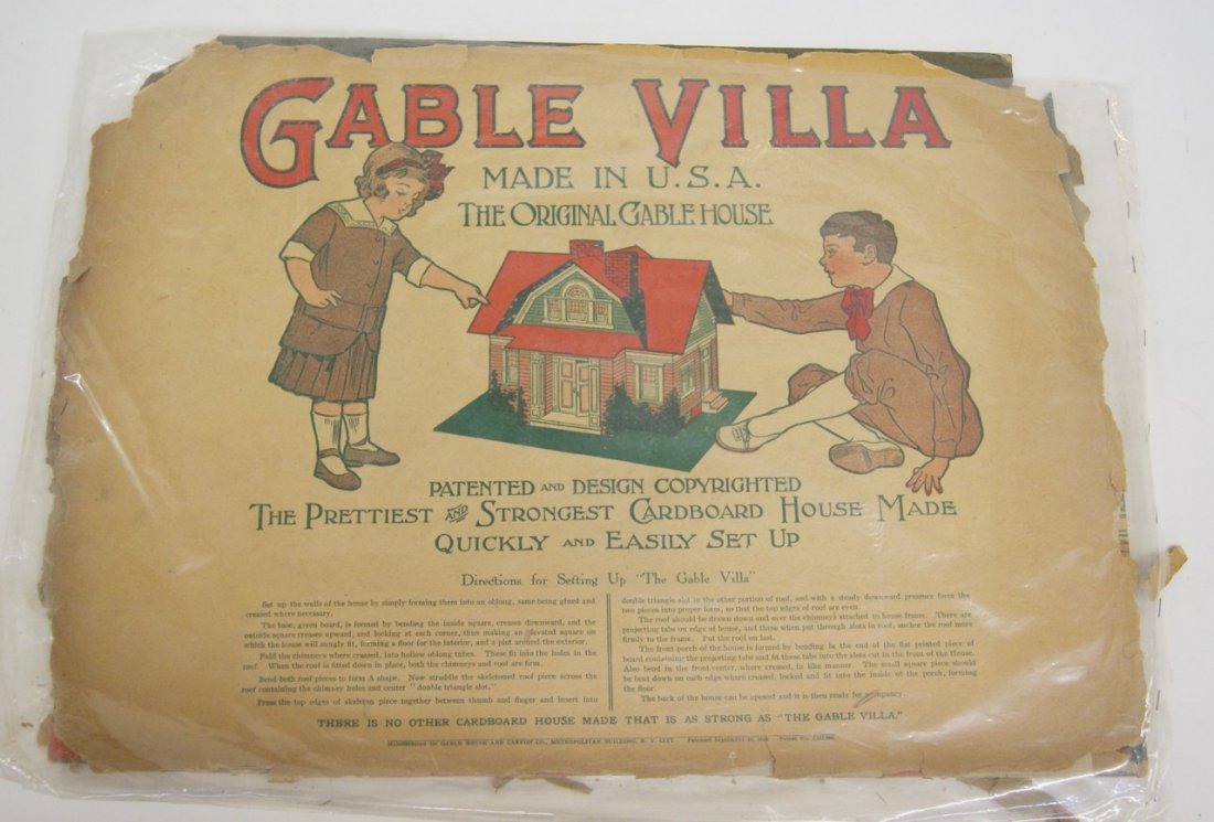 Early Paper Doll Houses & Album (1 of 8)