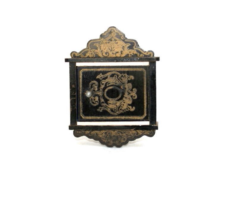 Rare Kestner Boulle Key Cabinet (1 of 2)