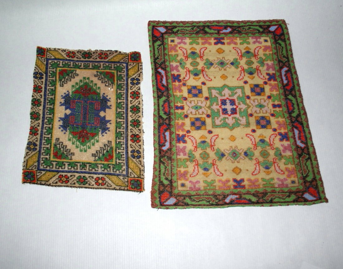 Two Antique Beaded Carpets (1 of 1)