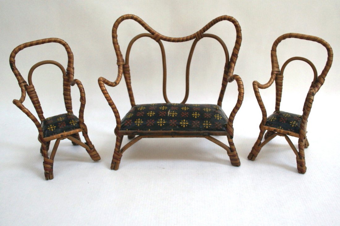 French Rattan Patio Set (1 of 1)