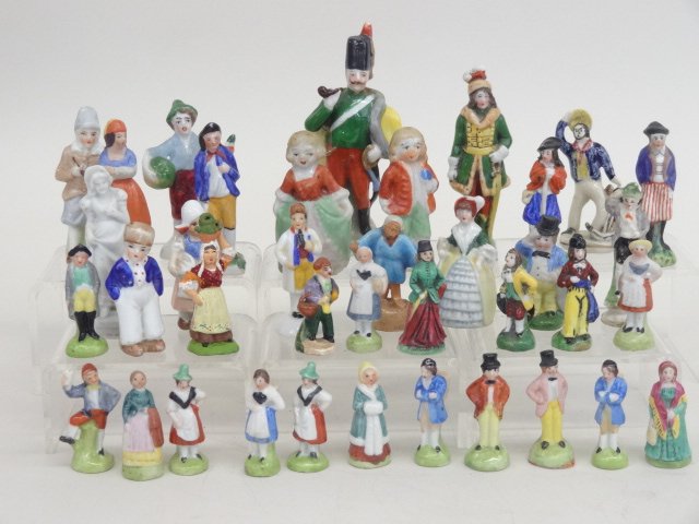 Bisque Dollhouse Miniature Figures (1 of 1)