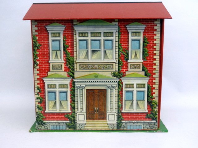 Folding Cardboard Dollhouse (1 of 4)