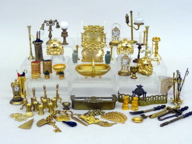 Dollhouse Accessories Brass and Ormolu (1 of 1)