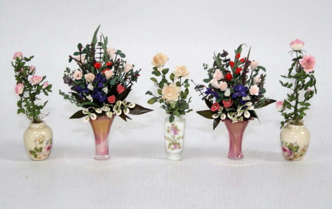 Five Floral Arrangements (1 of 1)