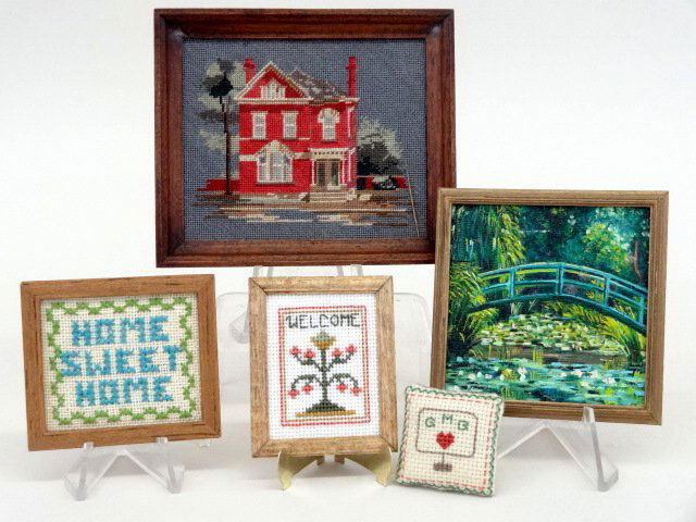 Sharon Garmize Framed Needlepoint (1 of 1)