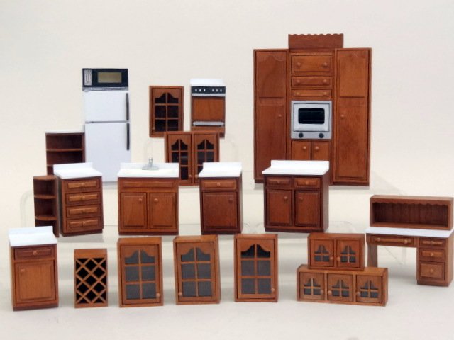 Artisan Half-scale Kitchen Cabinets (1 of 1)