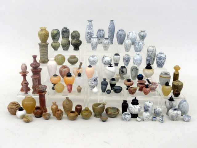 Jeff Spera Miniature stone Vases (1 of 4)