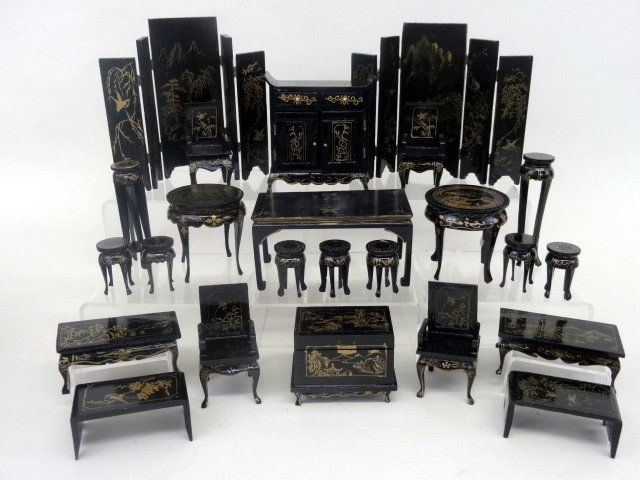 Dollhouse Oriental Furniture (1 of 1)