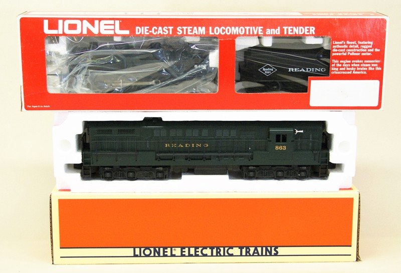 Two Lionel Reading Locomotives (1 of 3)