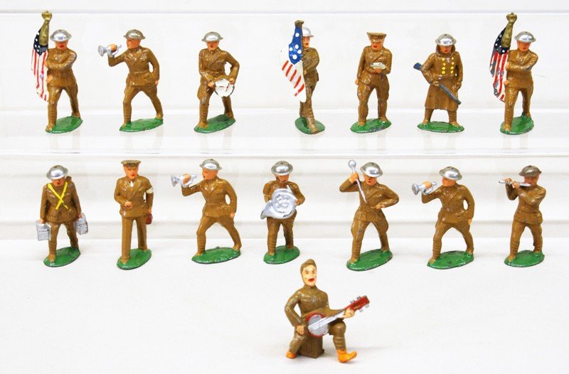 Fourteen Cast Lead Military Band Members and Others (1 of 5)