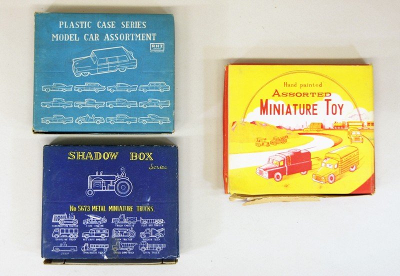 Three Store Boxes of Miniature Vehicles (1 of 7)