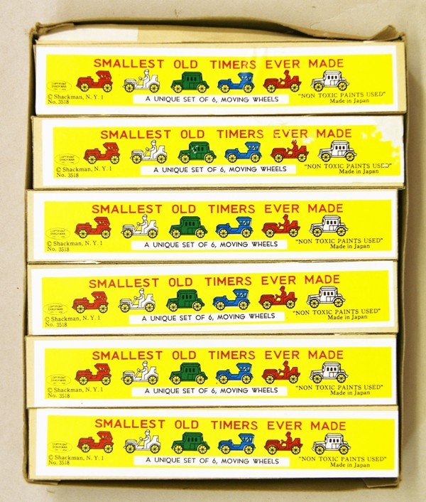 Two Shackman Store Boxes Miniature Cars (1 of 4)