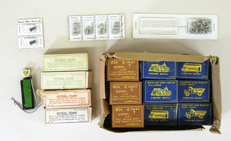 Vintage Miniature Vehicles and Gas Pumps (1 of 4)