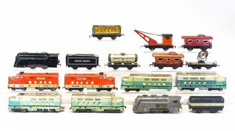 Marx O Gauge Train Lot Ten Pieces (1 of 5)