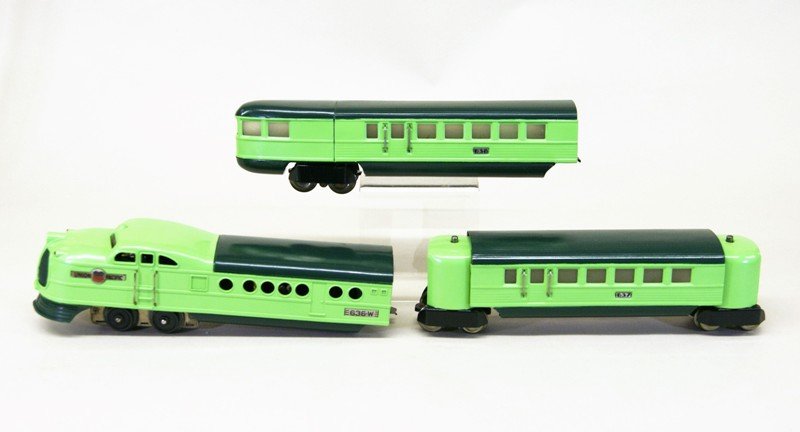 Lionel Pre-war 635W City of Denver Passenger Set (1 of 4)