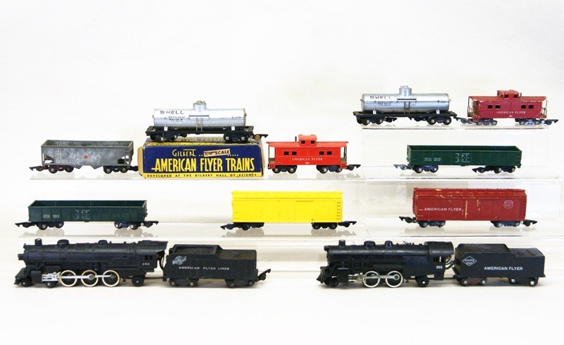 Pair of American Flyer S Gauge Freight Sets (1 of 4)
