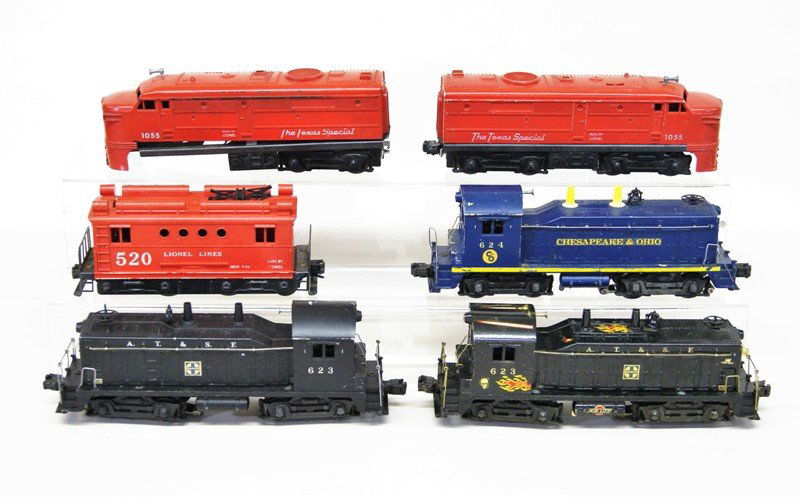 Lionel Post-war Diesel Locomotives, Lot of Six (1 of 6)