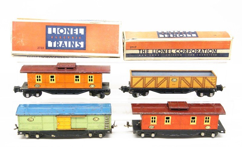 Lionel Pre-war Freight Car Lot of Four (1 of 4)