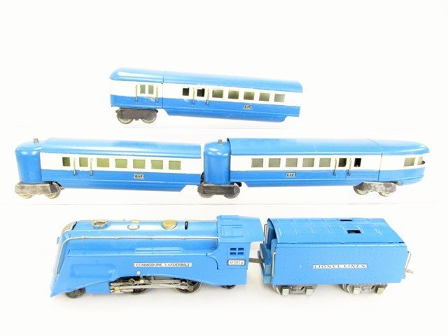 Pre-war Lionel Blue Streak Passenger Train Set w/OB (1 of 7)