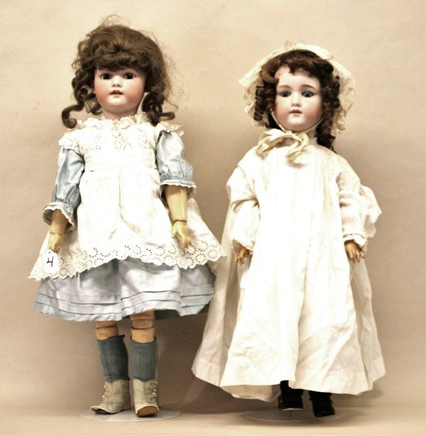 Two Bisque Head Dolls (1 of 5)