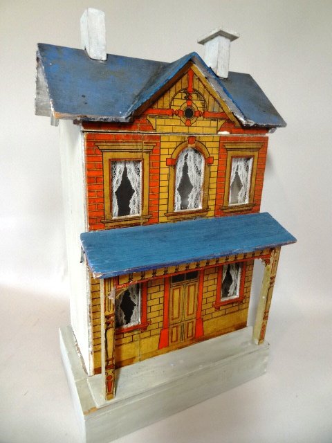Blue-roof Gottschalk Dollhouse (1 of 5)