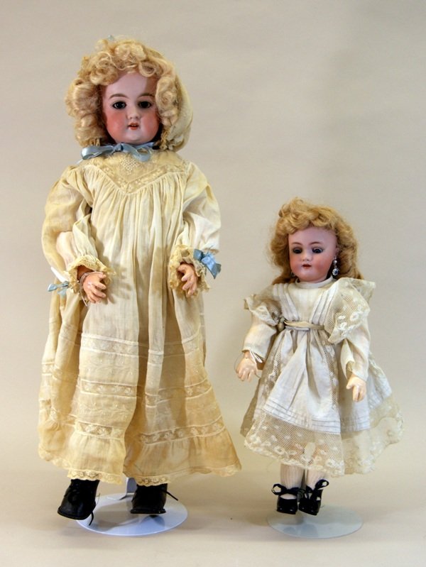 Two German Bisque Dolls (1 of 6)
