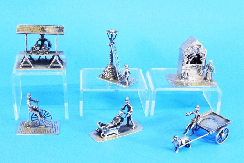 Six Dutch Silver Miniatures (1 of 7)
