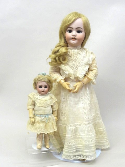 Two German Bisque Dolls (1 of 4)