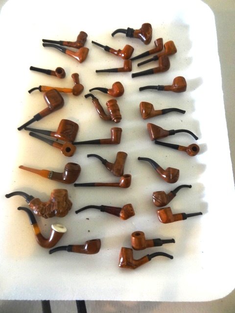 Joseph Gray Collection Miniature Meerschaum Pipes (1 of 1)