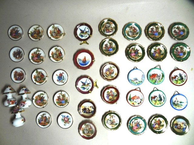 Miniature Limoges Platters (1 of 3)