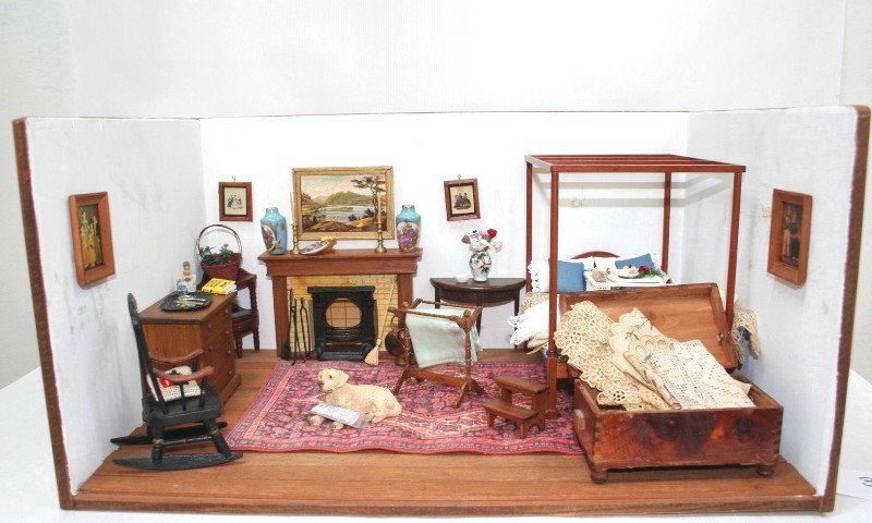 Quaint Bedroom Roombox (1 of 3)