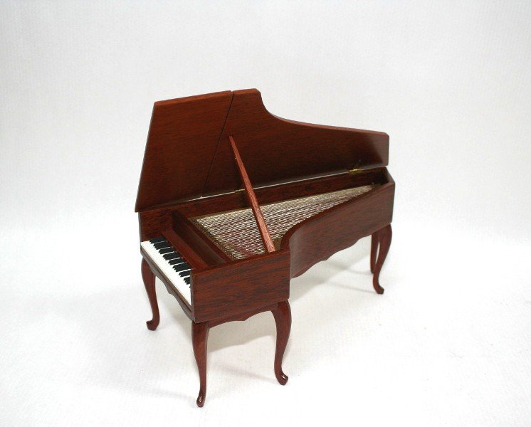 Dollhouse Miniature Ralph Partelow Harpsichord (1 of 2)