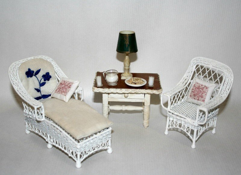 Wire Wicker Porch Furnishings (1 of 1)