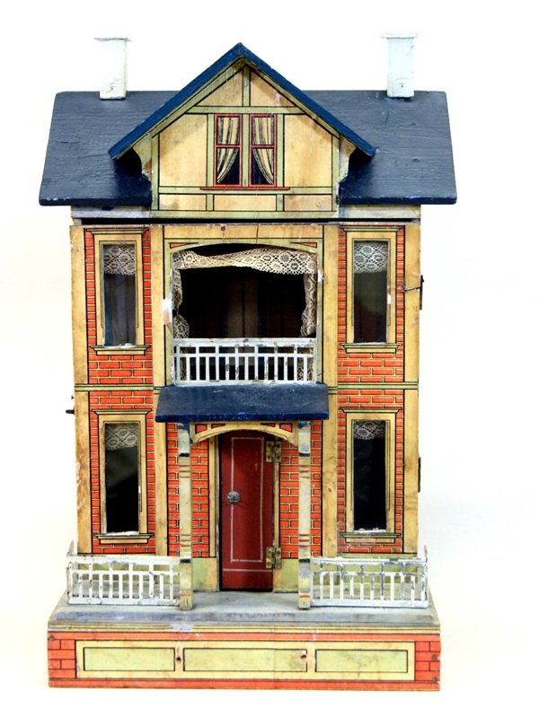 Gottschalk Blue Roof Doll House (1 of 6)