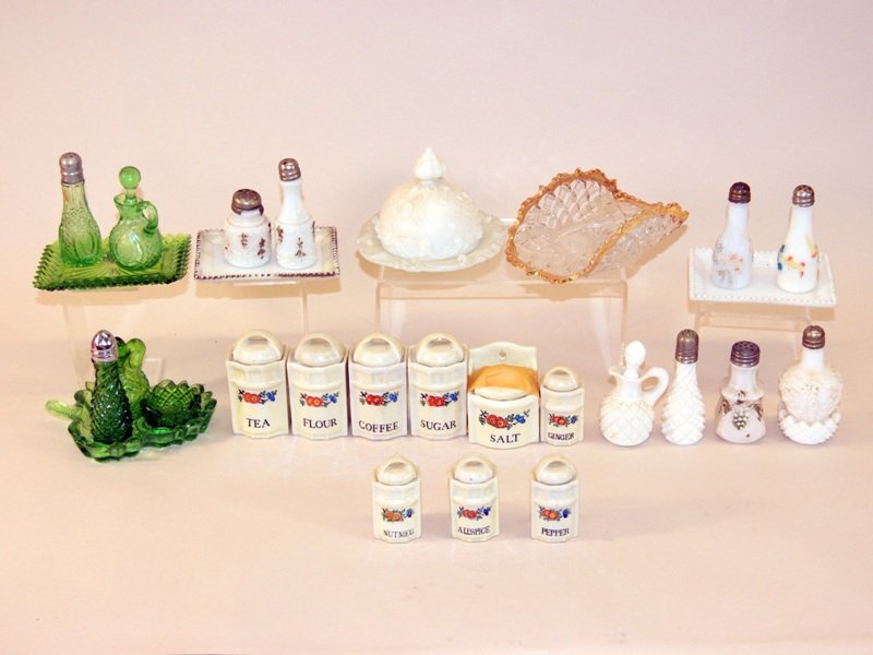 Collection of Childs Tableware Sets and Canister Set (1 of 4)