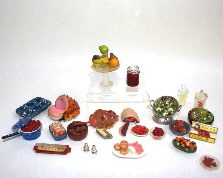 Dollhouse Miniature Meal Prep (1 of 1)