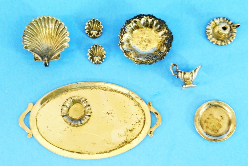 Guglielmo Group CINI Miniature Silver Table Items (1 of 4)