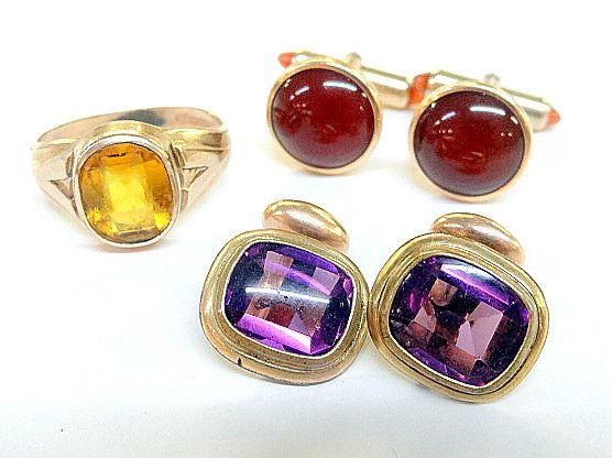 GF Ring and Cufflinks (1 of 1)