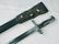 RARE Antique Swiss Switzerland 19 C Saw Back Bayonet